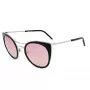 JPLUS Woman JP3038-01 Sonnenbrille - Schwarzer Acetatrahmen, graue Polycarbonat-Glas, UV400-Schutz, 51/25/145 mm
