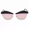 JPLUS Woman JP5076-01 Sonnenbrille - Acetat eckiger Rahmen - UV400-Schutz - 58/13/145 mm