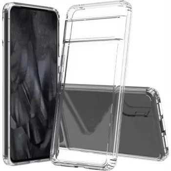 JT Berlin BackCase Pankow Clear für Google Pixel 8 Pro - Transparente TPU-Hülle 11045