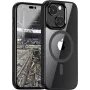 JT Berlin BackCase Pankow Hybrid MagSafe Hülle für Apple iPhone 13 - Schwarz/Transparent 10923