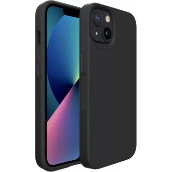 JT Berlin Pankow Safe Back Cover für Apple iPhone 13, Schwarz (10821)