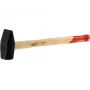 JUCO 31500 Schlosserhammer mit Kreuzpinne, 300 g Kopf, Eschenholzgriff, DIN 1041