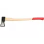 JUCO 32924 Spaltaxt 2,5 kg Kopf, 900 mm Fiberglasstiel, Schwarz/Orange