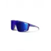 Julbo Fury Sportsonnenbrille - Spectron 3CF Kategorie 3, schwarzer Rahmen, Smoke Flash Linse (M)