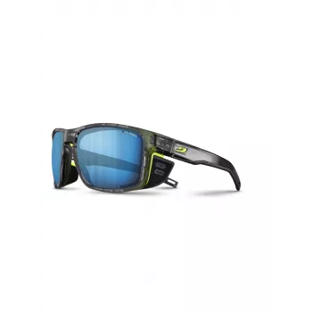Julbo Shield M Sonnenbrille Ocean Master - Spectron 3CF Gläser, Kategorie 3, abnehmbare Seitenschutz