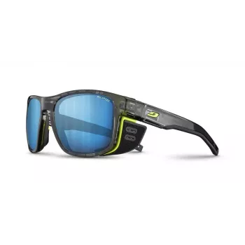 Julbo Shield M Sonnenbrille Ocean Master - Spectron 3CF Gläser, Kategorie 3, abnehmbare Seitenschutz