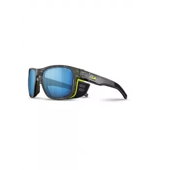Julbo Shield Ocean Master Sonnenbrille - Spectron 3 Polarisiert, Schwarz/Blau