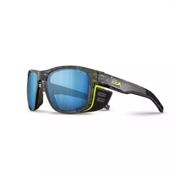 Julbo Shield Ocean Master Sonnenbrille - Spectron 3 Polarisiert, Schwarz/Blau