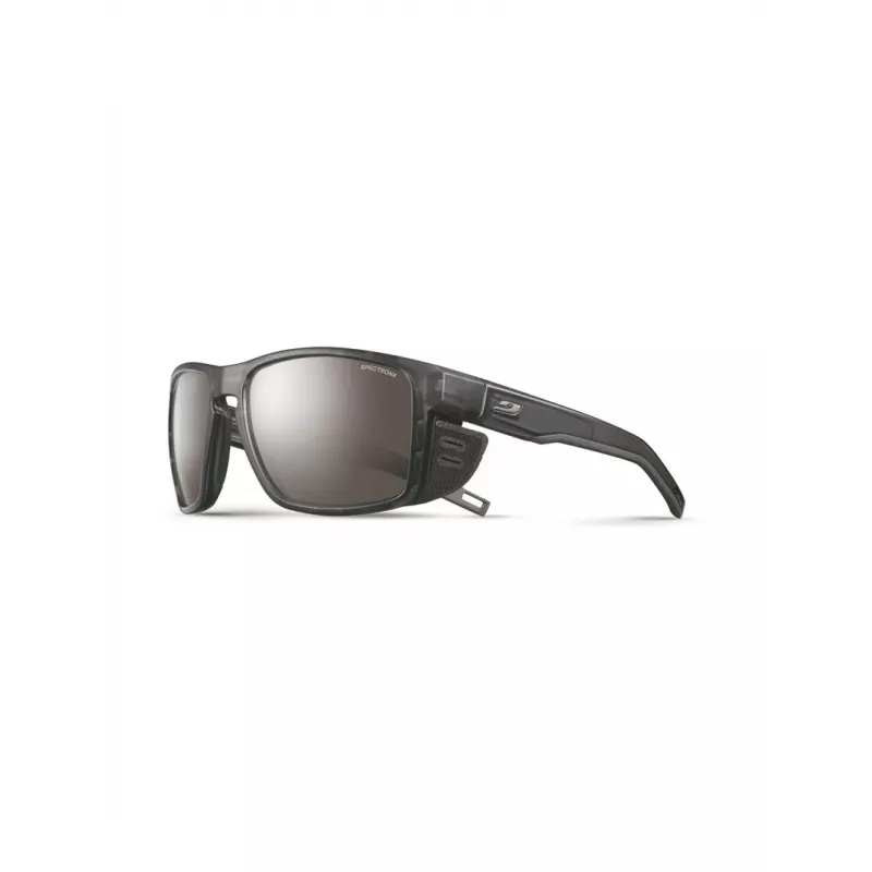Julbo Shield Sonnenbrille Spectron 3CF Polycarbonat Smoke Flash Schwarz Grau