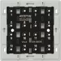 Jung 4008 TSM Tastermodul, 1-polig, 250 V AC, 10 A, Schraubklemmen, Unterputz, Weiß