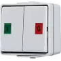 JUNG 639W Taster-Einsatz, 1-polig NO, 10A 250V, Weiß
