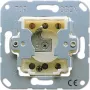 JUNG CD134.18WU Schlüsselschalter, 2-poliger Wechsler, 250 V AC, 10 A, Unterputz, Alpinweiß