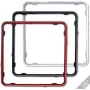 Jung CDP 81 BLM Abdeckrahmen, 1-fach, Schwarz, Glänzend, 3 Stück