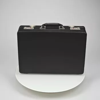 JÜSCHA Alassio TAORMINA Leder Dokumententasche - Schwarz 41033