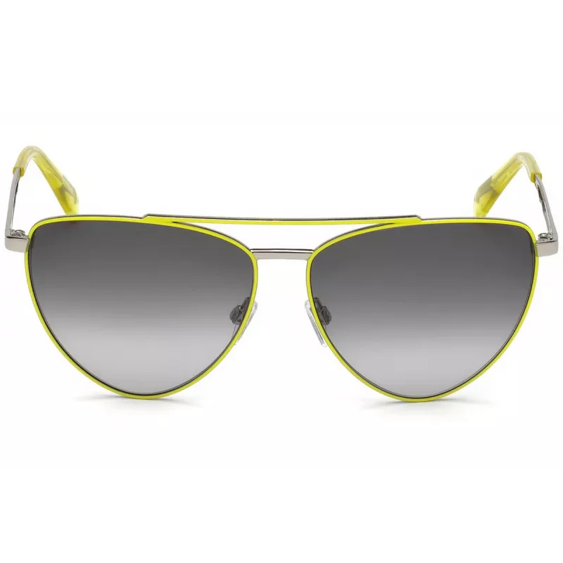 JUST CAVALLI JC839S-41B Damen-Sonnenbrille Havana Brown Gradient Butterfly Acetat 58mm