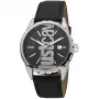 JUST CAVALLI MAN JC1G082L0085 Quarz-Analoguhr 42mm blaues Zifferblatt blaues Lederarmband