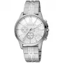 JUST CAVALLI MAN JC1G175M0255 Quarz-Armbanduhr Analog 42mm Edelstahl-Mesh-Armband Schwarzes Zifferblatt