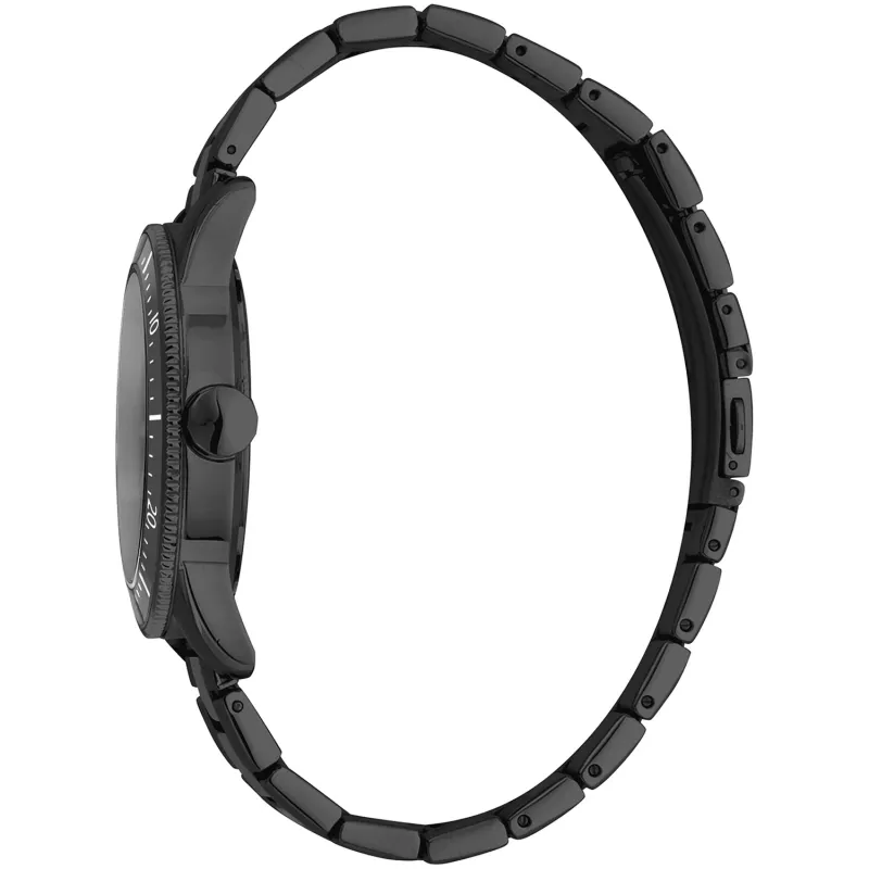 JUST CAVALLI MAN JC1G179M0085 42mm Quarz Analog Blau Zifferblatt Edelstahl Mesh Armband Armbanduhr