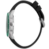 JUST CAVALLI MAN JC1G179P0015 42mm Quarz Analog Uhr - Schwarzes Zifferblatt, Lederarmband