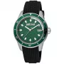 JUST CAVALLI MAN JC1G179P0015 42mm Quarz Analog Uhr - Schwarzes Zifferblatt, Lederarmband