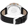 JUST CAVALLI MAN JC1G214L0025 42mm Quarz Analoguhr Schwarzes Zifferblatt Lederarmband