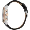JUST CAVALLI MAN JC1G215L0035 42mm Quarz Analog Uhr Schwarzes Zifferblatt Schwarzes Lederarmband