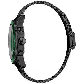 JUST CAVALLI MAN JC1G215M0065 42mm Edelstahl-Mesh-Armbanduhr