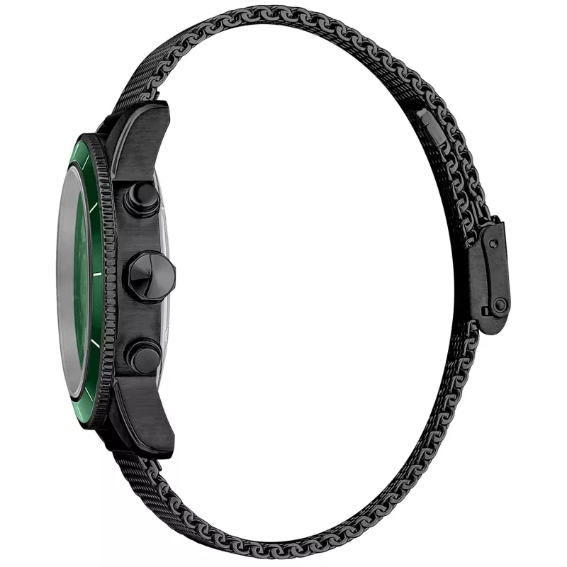 JUST CAVALLI MAN JC1G215M0065 42mm Edelstahl-Mesh-Armbanduhr