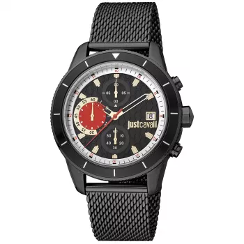 JUST CAVALLI MAN JC1G215M0075 41mm Edelstahl Quarzuhr