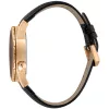 JUST CAVALLI MAN JC1G217L0035 Quarz Analoguhr 42mm schwarzes Zifferblatt Edelstahlgehäuse schwarzes Lederarmband
