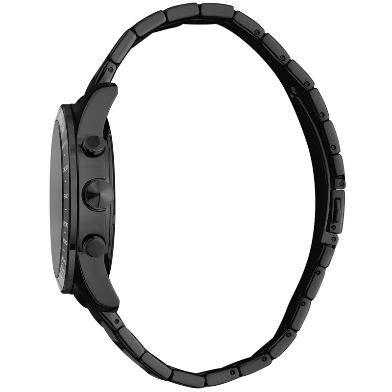 JUST CAVALLI MAN Uhr JC1G204M0065 44mm blaues Zifferblatt Edelstahl-Mesh-Armband