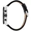 JUST CAVALLI MAN Uhr JC1G214L0035 (45mm) - Schwarzes Zifferblatt, Schwarzes Lederarmband