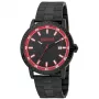 JUST CAVALLI MAN Uhr JC1G216M0065 42mm Schwarzes Zifferblatt Lederarmband Quarz