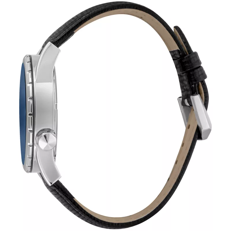 JUST CAVALLI Herren-Quarz-Analoguhr JC1G217L0025 42mm blaues Zifferblatt blaues Lederarmband