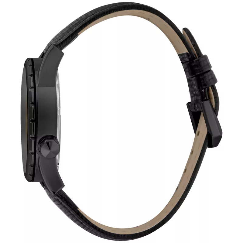 Just Cavalli Herrenuhr JC1G217L0045 42mm schwarzes Zifferblatt Lederarmband