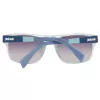 JUST CAVALLI Unisex Sonnenbrille JC743S-5787B Blauer Rahmen Grau Verlaufsgläser 57mm
