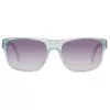 JUST CAVALLI Unisex Sonnenbrille JC743S-5787B Blauer Rahmen Grau Verlaufsgläser 57mm