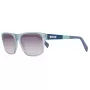 JUST CAVALLI Unisex Sonnenbrille JC743S-5787B Blauer Rahmen Grau Verlaufsgläser 57mm