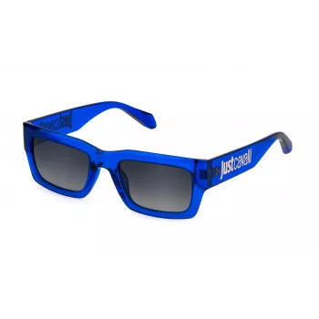 JUST CAVALLI Unisex Sonnenbrille SJC039-5406NA Havana Acetat Braune Gläser 54mm