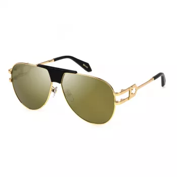 Just Cavalli Unisex-Sonnenbrille SJC095-62300G Havanna Braun Gradient 62mm