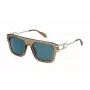 JUST CAVALLI Unisex Sonnenbrille SJC096-5309X8 Havana Acetat Grau Verlauf 53mm