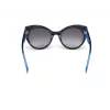 JUST CAVALLI WOMAN JC789S-55B Butterfly Sonnenbrille Havana Braun Verlauf 55/21/140 mm