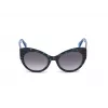 JUST CAVALLI WOMAN JC789S-55B Butterfly Sonnenbrille Havana Braun Verlauf 55/21/140 mm