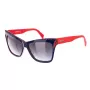 JUST CAVALLI Damen-Sonnenbrille JC788S-92W Quadratisch Schwarzer Rahmen Grauer Verlaufsglas 56/14/140 mm