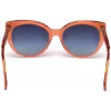 JUST CAVALLI Damen-Sonnenbrille JC836S-66W Havana Butterfly Acetat-Fassung Braune Gradienten-Gläser 56/18/140 mm