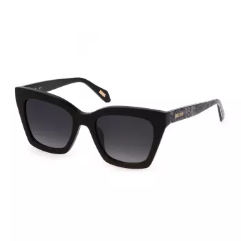 JUST CAVALLI Damen Sonnenbrille SJC024-52700Y Butterfly Acetatrahmen UV400 52mm