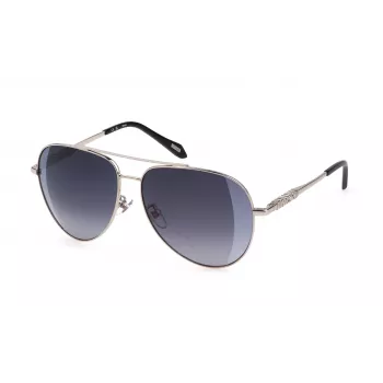 JUST CAVALLI Damen-Sonnenbrille SJC029-60589X Braun Verlauf Butterfly