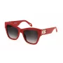 JUST CAVALLI Damen-Sonnenbrille SJC037-5406XX Schwarzer Acetatrahmen Graue Gläser 54mm