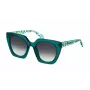JUST CAVALLI Damen-Sonnenbrille SJC088V530998 - Rechteckiger Acetatrahmen mit rauchgrauen Gläsern