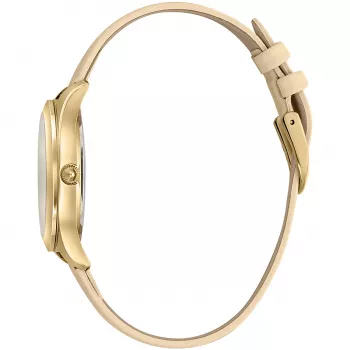 JUST CAVALLI Damenuhr JC1L210L0015 32mm Silbernes Zifferblatt Braunes Lederarmband